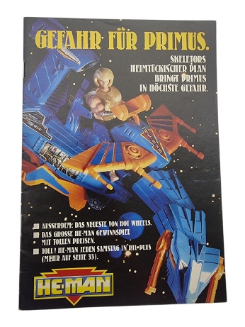 Werbeheft Nr.3  He-Man - Gefahr f&uuml;r Primus 1990