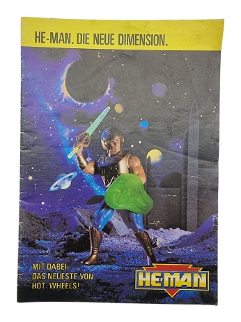 Werbeheft Nr.1  He-Man. Die neue Dimension. 1989
